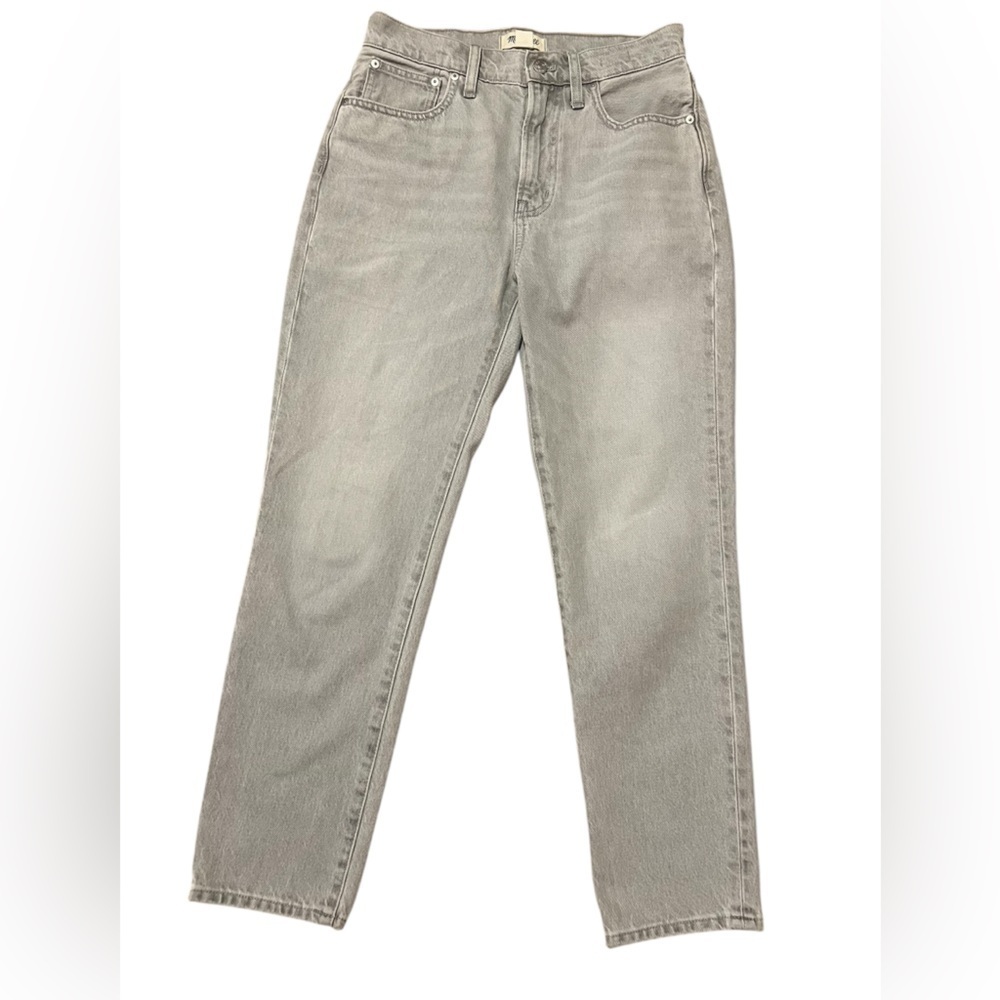 Madewell the perfect vintage straight jean in vervain wash high rise - Picture 5 of 14